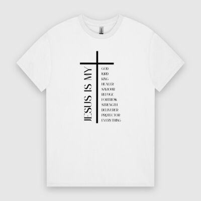 Mens Classic Tee - JESUS IS Thumbnail