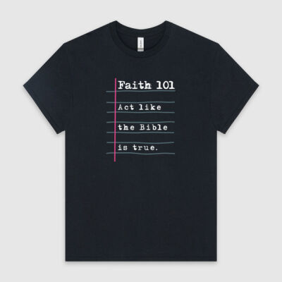 Mens Classic Tee - FAITH 101 Thumbnail