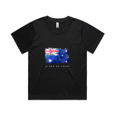 Women's Drop Shoulder Tee - AUS Thumbnail